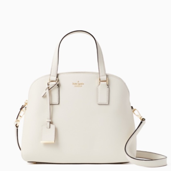 NWT kate spade Cameron Street Lottie satchel ivory - Picture 6 of 7